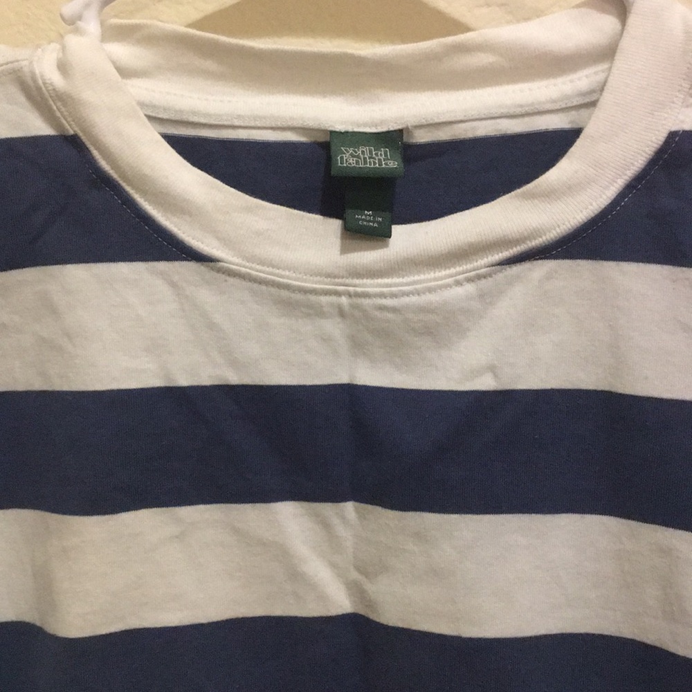 ☀️✨Striped cropped T - Picture 2 of 3